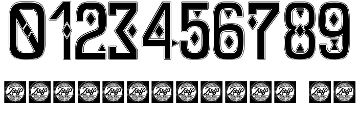 DZ Typography - Zilap Font OTHER CHARS