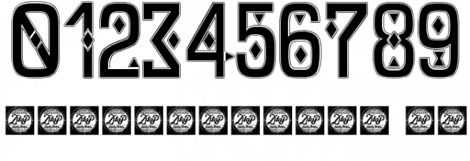 DZ Typography - Zilap Font OTHER CHARS