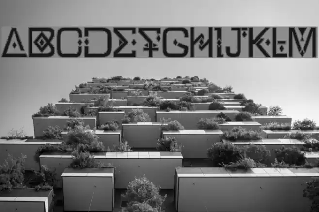 DZ Typography - Zilap Font examples