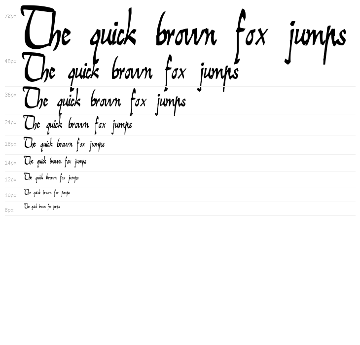 E-BrantScript Waterfall