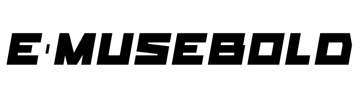 E-Muse Bold  नि: शुल्क फ़ॉन्ट्स डाउनलोड