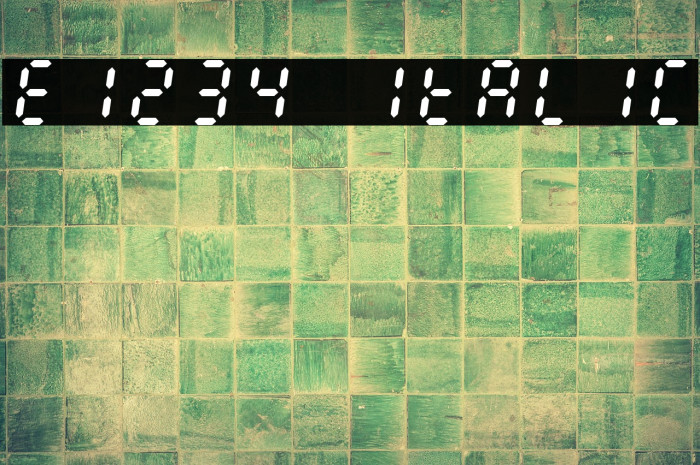 E1234 Italic Example 2