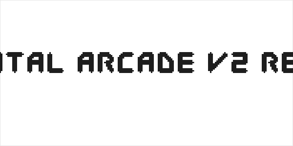 E4 Digital Arcade V2 Regular Logo