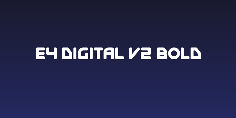 E4 Digital V2 Bold Social Header