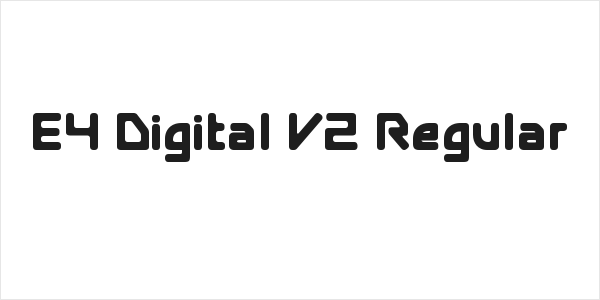 E4 Digital V2 Regular Logo