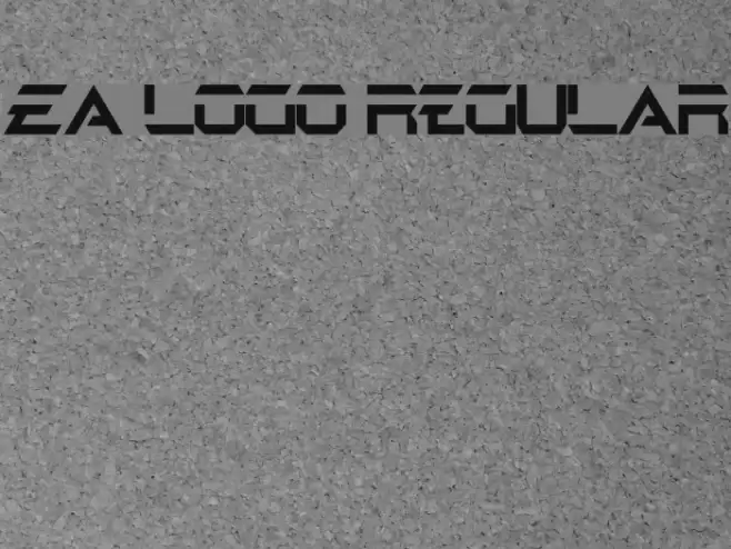 EA Logo Regular Font examples