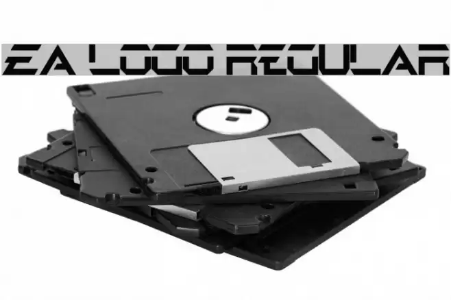 EA Logo Regular Font examples