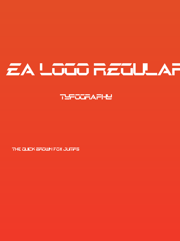 EA Logo Regular Poster