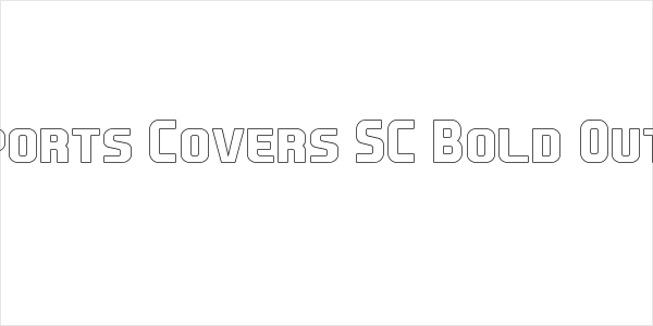 EA Sports Covers SC Bold Outline Logo