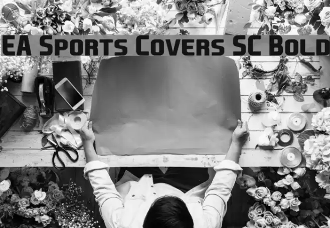 EA Sports Covers SC Bold Font examples