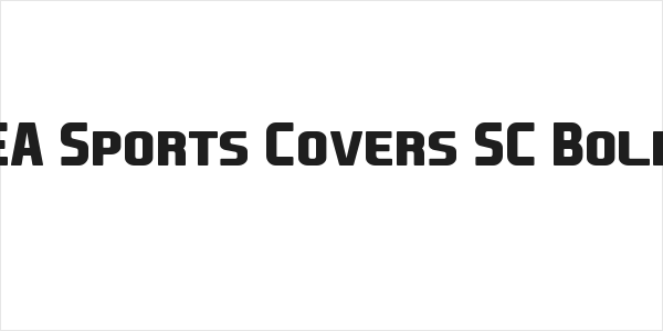 EA Sports Covers SC Bold Logo