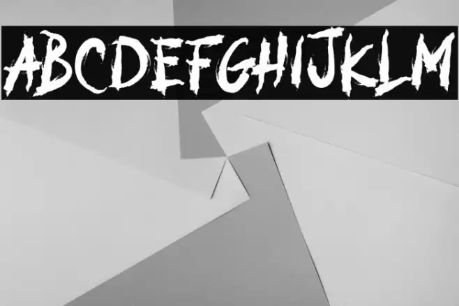 EAGLE DARK Font examples