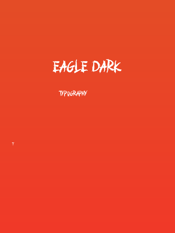 EAGLE DARK Poster