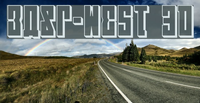 EAST-west 3D Example 3