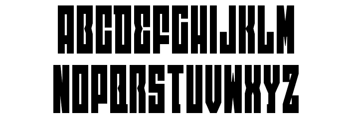 EAST-west Condensed Font LOWERCASE