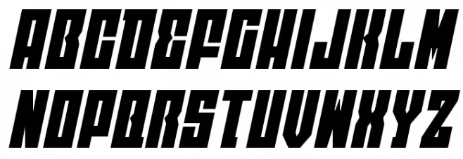 EAST-west Expanded Italic Caratteri MINUSCOLO