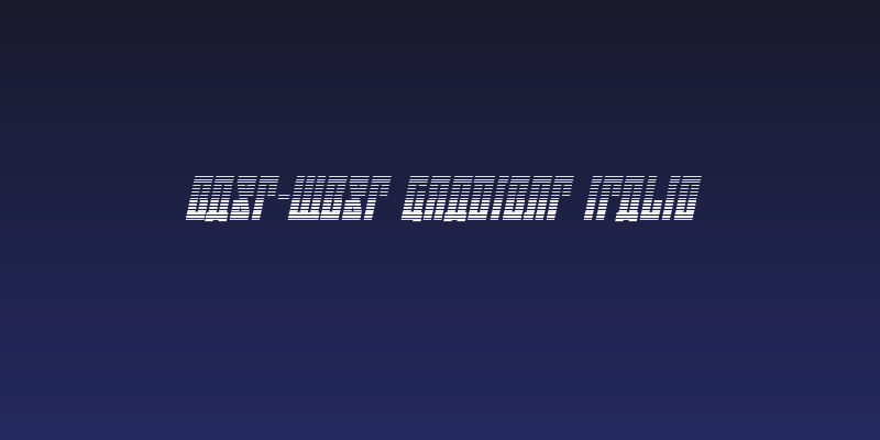 EAST-west Gradient Italic Social Header