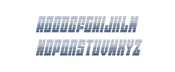 EAST-west Gradient Italic Lowercase