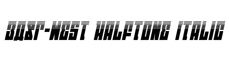 EAST-west Halftone Italic  नि: शुल्क फ़ॉन्ट्स डाउनलोड