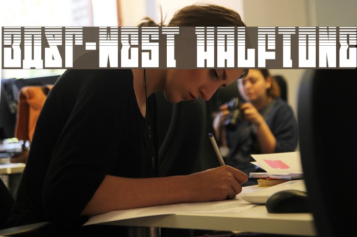 EAST-west Halftone Example 1