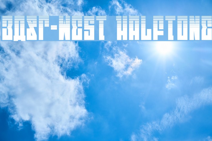 EAST-west Halftone Example 3