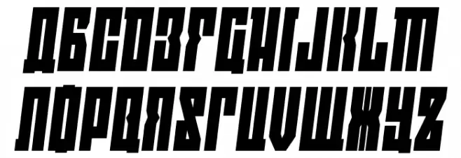 EAST-west Semi-Italic Шрифта ВЕРХНИЙ
