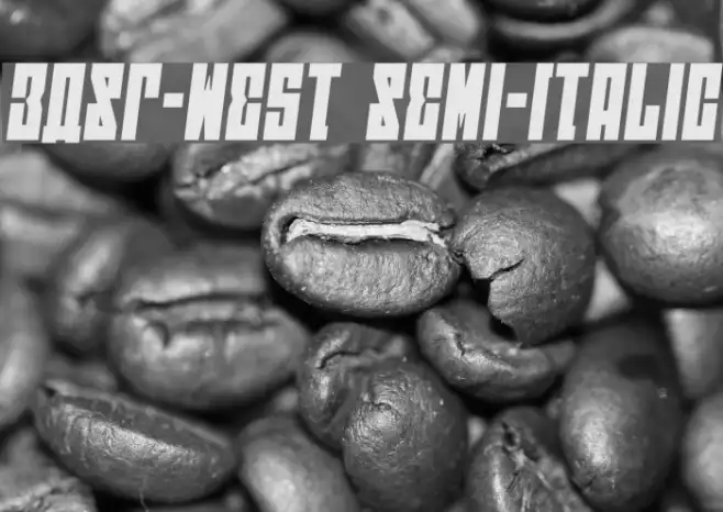 EAST-west Semi-Italic Example 2