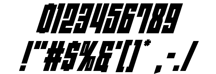 EAST-west Super-Italic Font OTHER CHARS