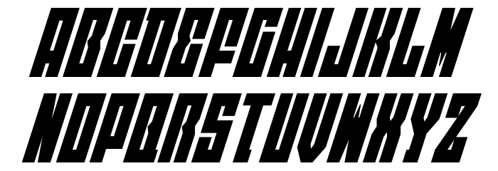 EAST-west Super-Italic Font LOWERCASE