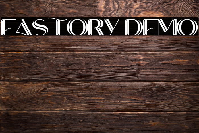 EASTORY DEMO Example 1