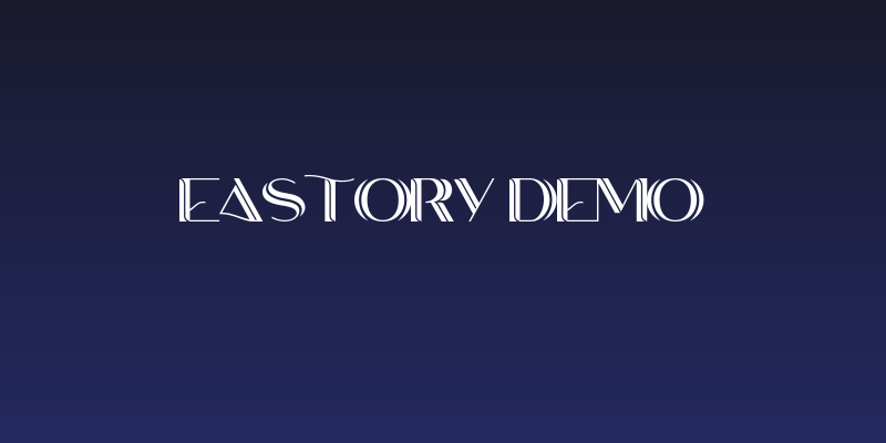 EASTORY DEMO Social Header