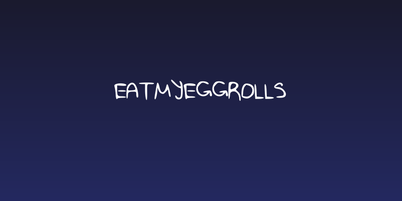 EATMYEGGROLLS Social Header