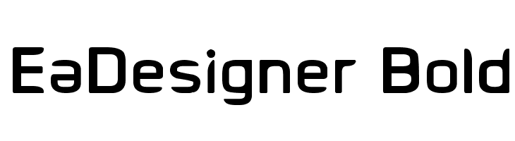 EaDesigner Bold Font