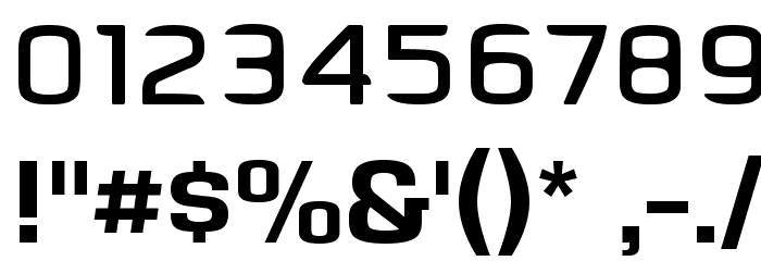 EaDesigner Bold フォント その他の文字