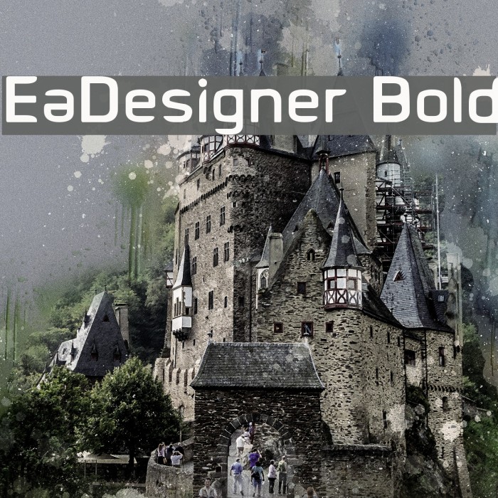 EaDesigner Bold フォント examples