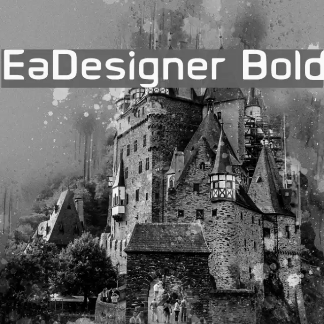 EaDesigner Bold フォント examples