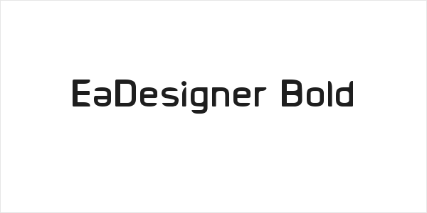 EaDesigner Bold Logo