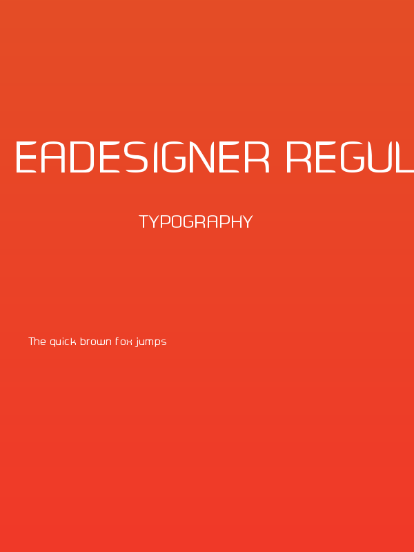 EaDesigner Regular Poster