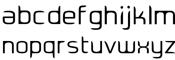 EaDesigner Regular Font LOWERCASE