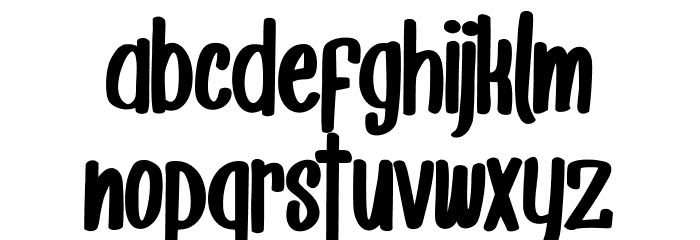 Eabigh FREE Font LOWERCASE