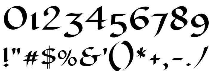 Eagle Lake Font OTHER CHARS