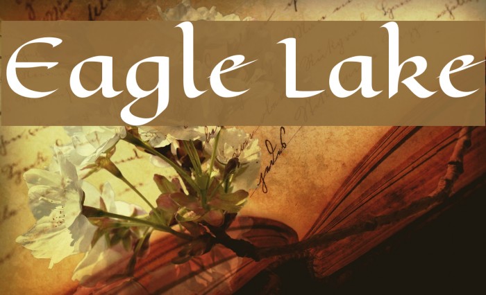 Eagle Lake Font examples