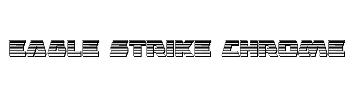 Eagle Strike Chrome फ़ॉन्ट