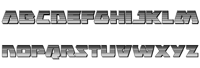 Eagle Strike Chrome Font LOWERCASE