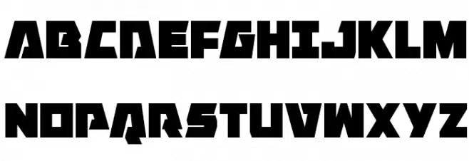 Eagle Strike Condensed Шрифта ВЕРХНИЙ