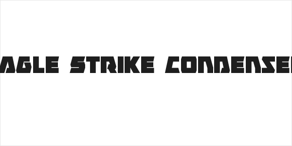 Eagle Strike Condensed Logo