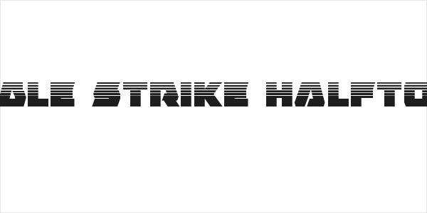 Eagle Strike Halftone Logo