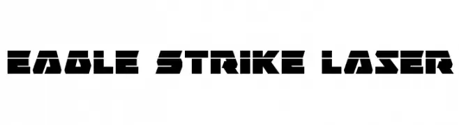 Eagle Strike Laser  les polices de caractères gratuit tlcharger