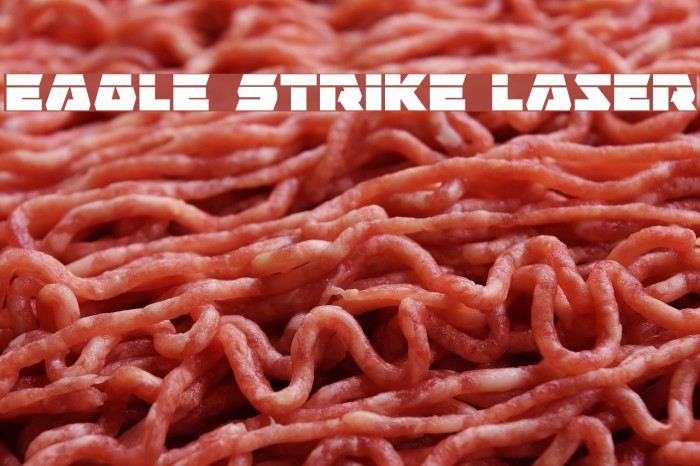 Eagle Strike Laser Font examples