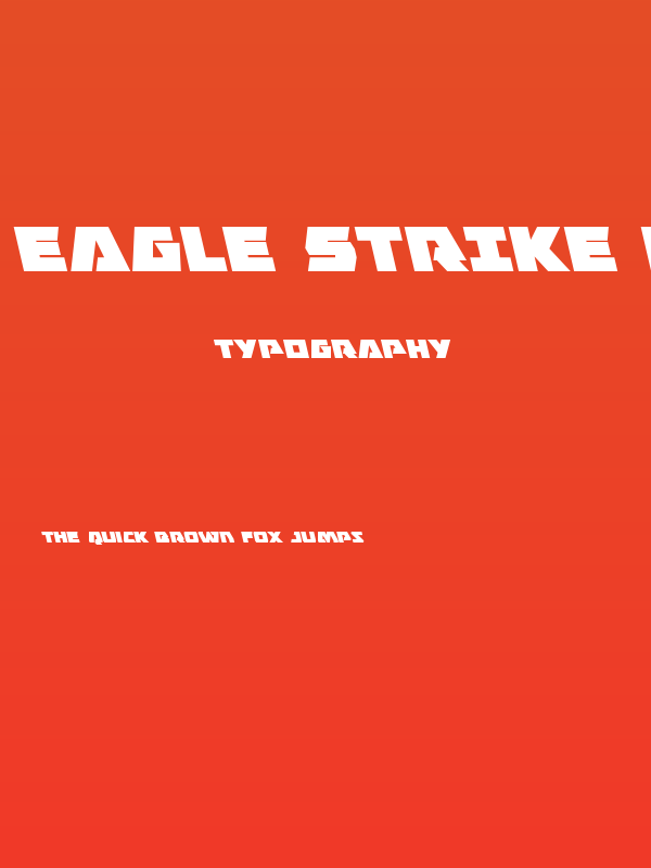 Eagle Strike Leftalic Poster